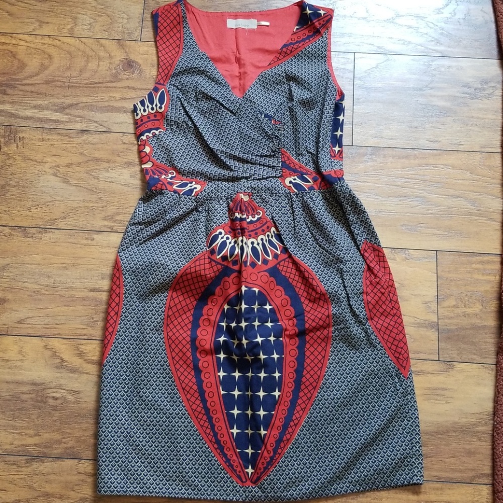 Anthropologie Burlapp Dress